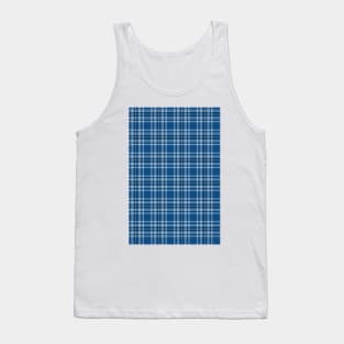 classic blue plaid Tank Top